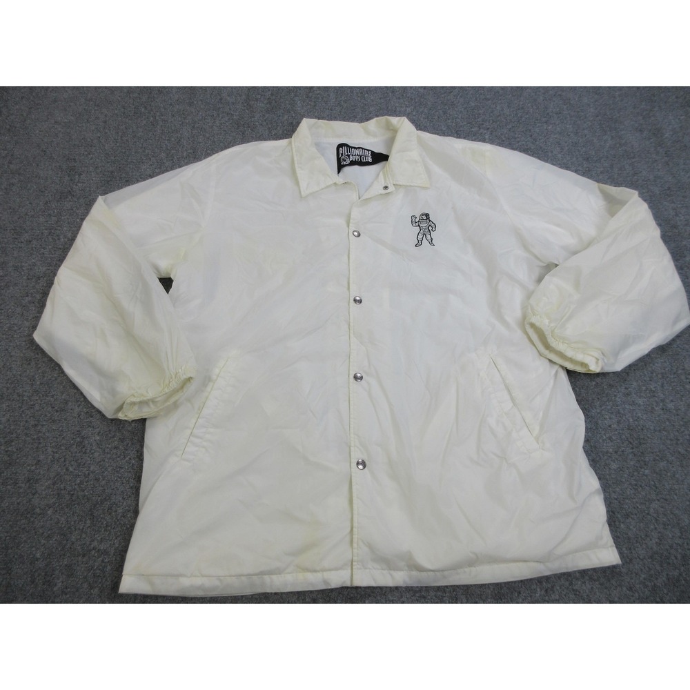 Billionaire Boys Club Jacket Mens 2XL White BBC Icecream Astronaut Made Japan